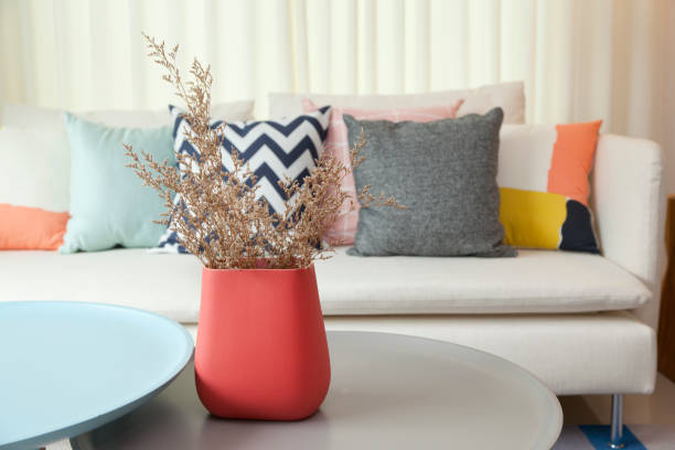 istock living room with red vase 657569650