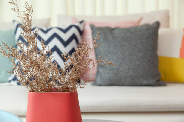istock living room with red vase 657569654