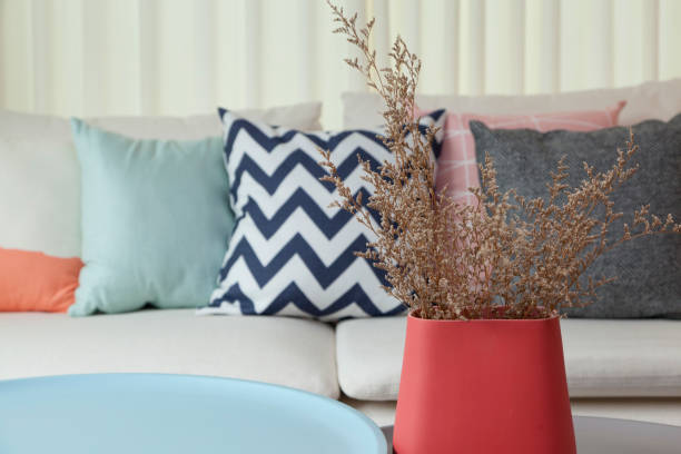 istock living room with red vase 657569656