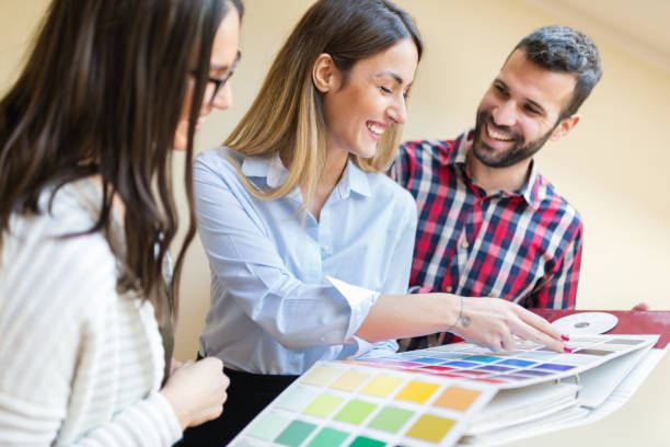 istock Chosing the right color for new apartment 657574852