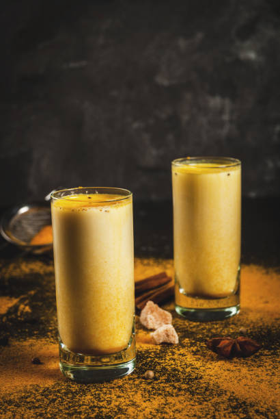 istock Traditional Indian drink turmeric milk 657616520