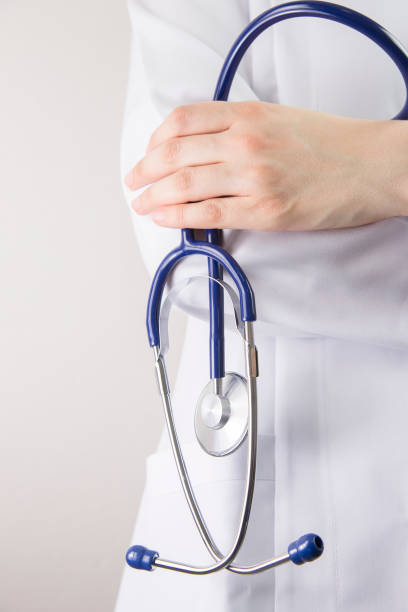 istock Medical background doctor with stethoscope 657649570