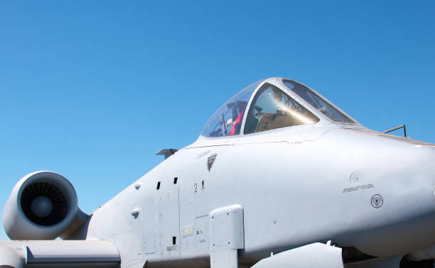 istock Side view of an A10 Warthog Thunderbolt 657653346