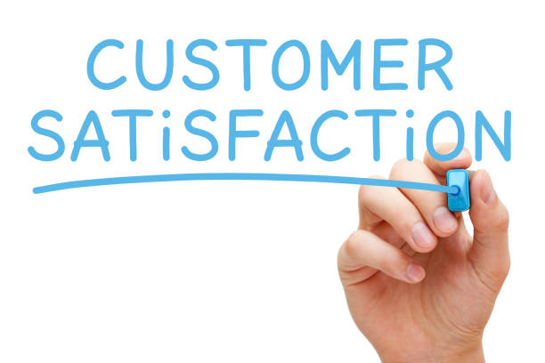 istock Customer Satisfaction Handwritten With Blue Marker 657659132