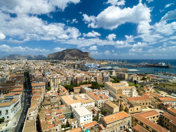 istock Aerial View of Palermo, Italy 657659462