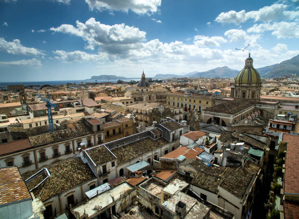 istock Aerial View of Palermo, Italy 657659464