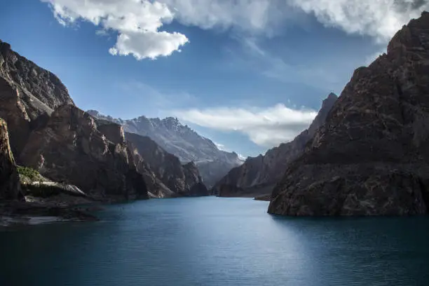 Photo of Attabad Lake.