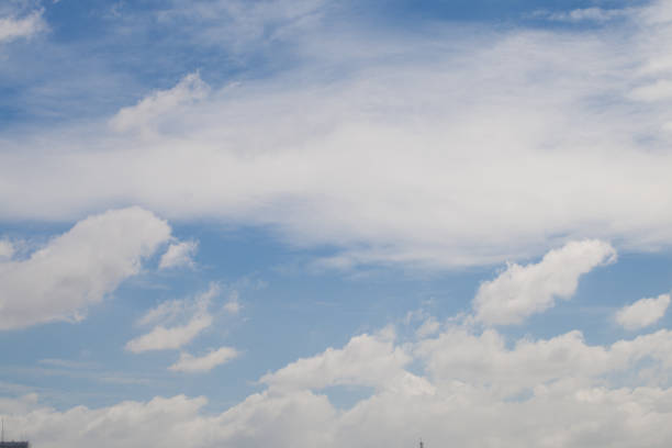 istock blue sky with cloud, concept of hope, new start, Fresh 657666752