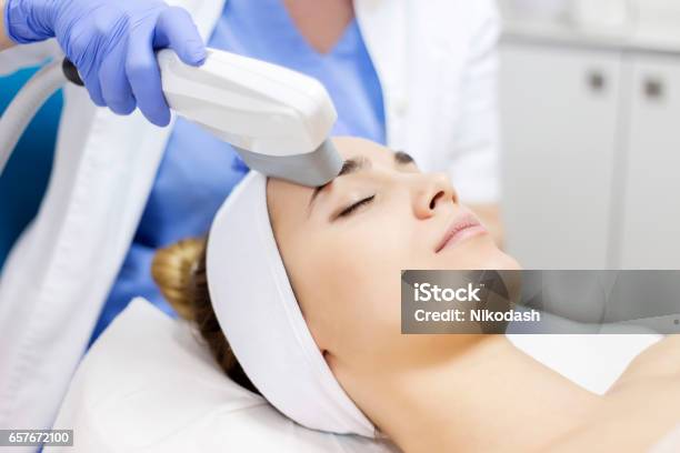 Antiaging Treatment Ipl Laser Photo Skin Therapy Stock Photo - Download Image Now