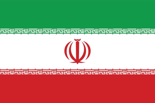 ilustrações, clipart, desenhos animados e ícones de bandeira do irã  - iran