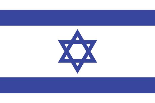 ilustraciones, imágenes clip art, dibujos animados e iconos de stock de bandera de israel  - israel