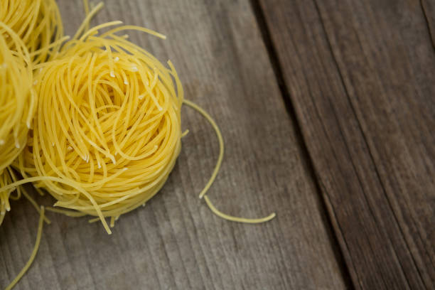 istock Close-up of capellini pasta 657714322
