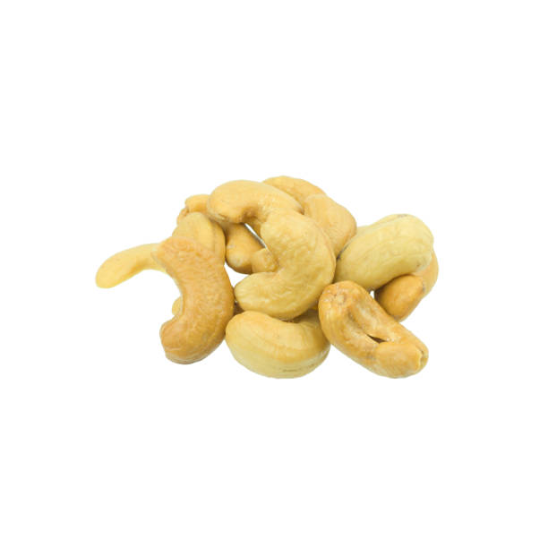 istock Roasted salted cashews isolated on a white background 657733298
