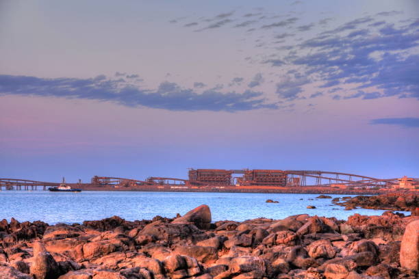 Dampier coastline in Pilbara region, Australia