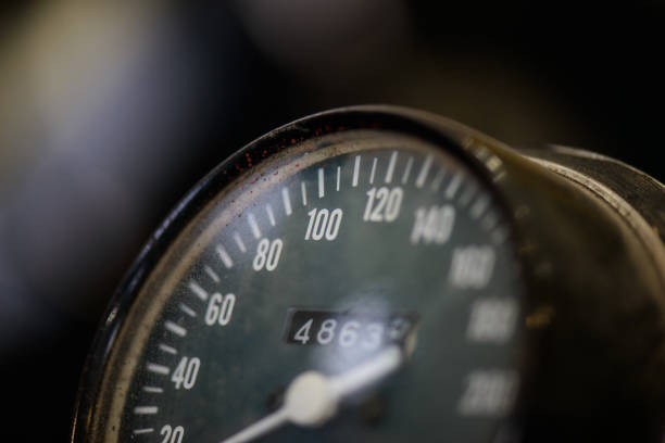 istock Motorcycle gauge detail 657746562