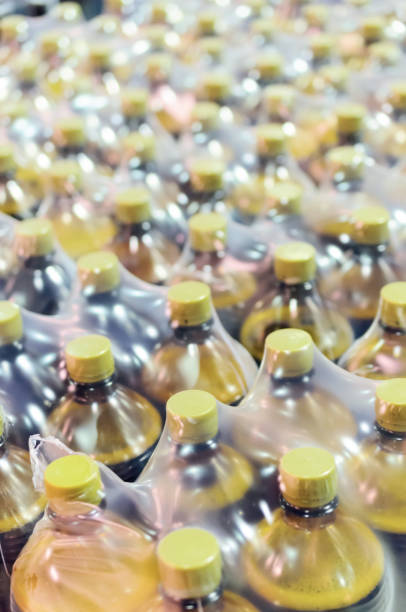 istock Packaging many plastic bottles at the brewery 657750852