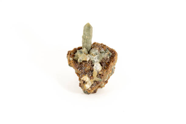 istock Beautiful semiprecious stone on a white background 657751570