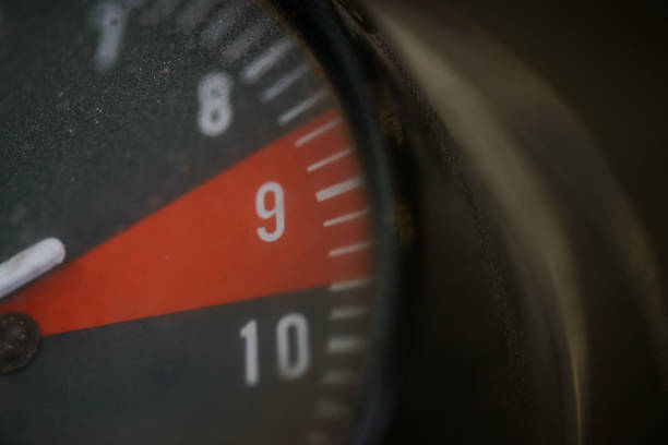 istock Motorcycle gauge detail 657753938