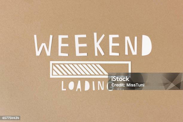 Happy Weekend Stock Photo - Download Image Now - Weekend Activities, Friday, Happiness