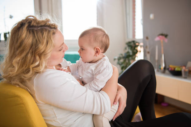 istock Mother and her baby 657769184