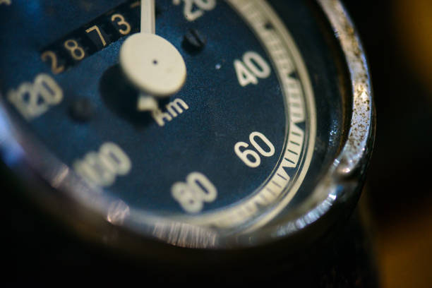 istock Motorcycle gauge detail 657771644