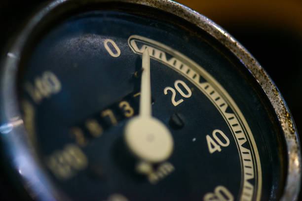 istock Motorcycle gauge detail 657772144