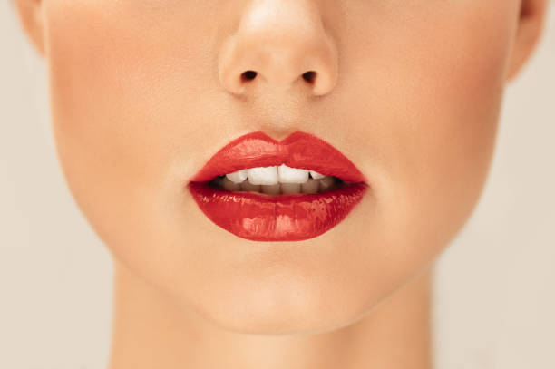 istock Beautiful lips of a young woman 657794504