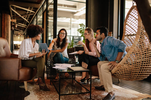 istock Corporate business team discussing new ideas 657795658