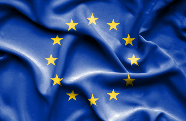 istock European Union Silky flag 657795838