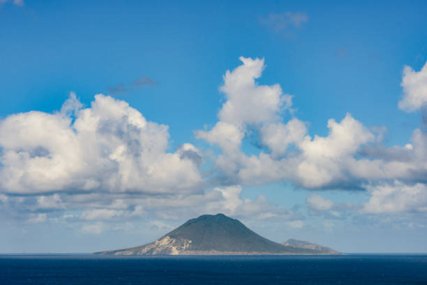 istock Island of Nevis as seen from Saint Kitts. 657799178