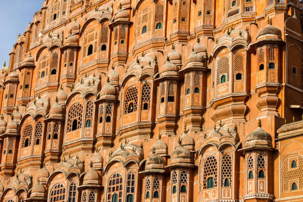 istock Famous Palace of Winds or Hawa Mahal, 657826450