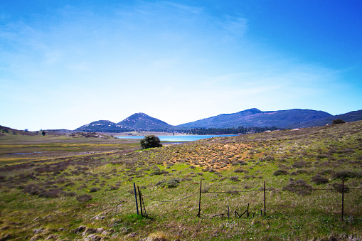 Sunrise Highway Vista Near Julian, CA and Anza-Borrego State Park