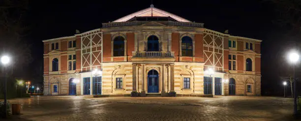 Bayreuth Wagner Festival Theatre in bayreuth