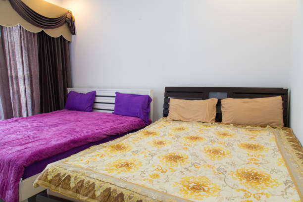 istock Bed in a hotel room , Thailand 657833712