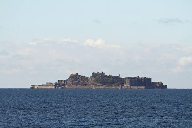 istock Gunkan jima (battleship island) in Nagasaki, Japan 657843470