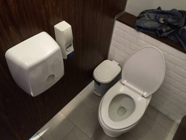 istock Public bathroom in a shopping mall 657846796