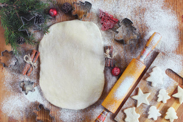 istock cooking ginger cookies on Christmas Eve 657857894