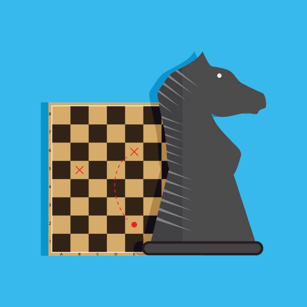 ilustraciones, imágenes clip art, dibujos animados e iconos de stock de estrategia y táctica - chess field