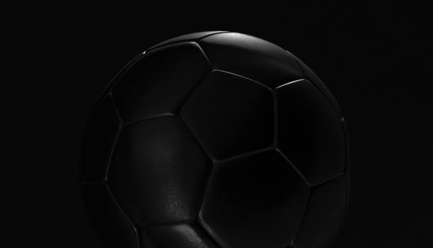 istock Gold soccer ball on various material and background, 3d rendering 657877882