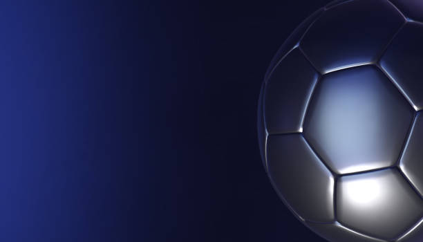 istock Gold soccer ball on various material and background, 3d rendering 657877900