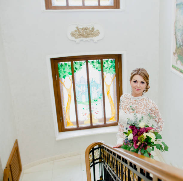 istock Portrait of the bride indoors 657881972