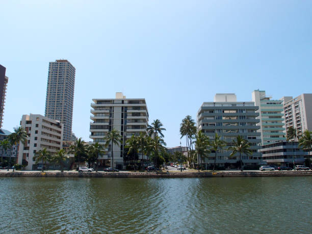 istock Ala Wai Canel in Waikiki 657888686