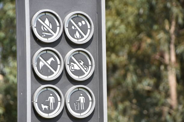 istock A sign in the park 657901360