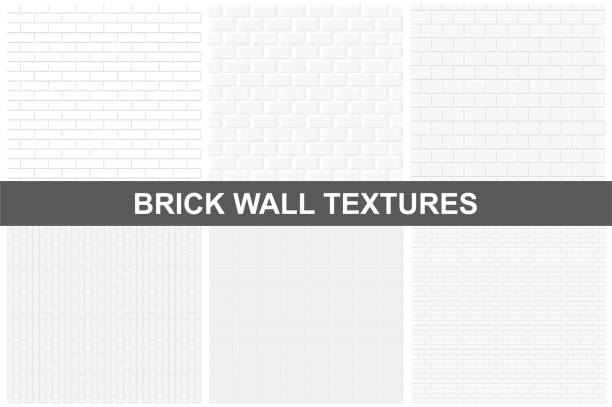 illustrations, cliparts, dessins animés et icônes de textures de mur brique - sans soudure. - seamless brick repetition pattern