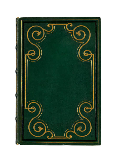 old books with vintage bindings and beautiful gilded leather book covers