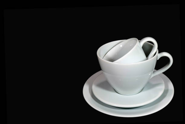 Cup of coffee bokeh tea background texture