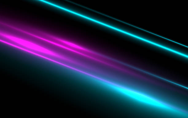 istock Abstract backgrounds streak neon lights (super high resolution) 657936750