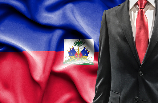 Man in suit from Haiti
