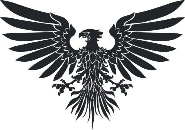 Vector illustration of Coat-of-Arms Eagle
