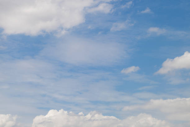 istock blue sky with cloud, concept of hope, new start, Fresh 657993880